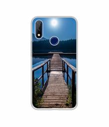 Amazon Brand - Solimo Designer Wooden Beach UV Printed Soft Back Case Mobile Cover for Gionee F9 Plus