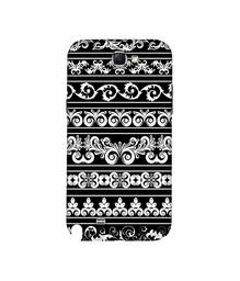 Amazon Brand - Solimo Designer Multi Shape Patterns 3D Printed Hard Back Case Mobile Cover for Samsung Galaxy Note 2 N7100