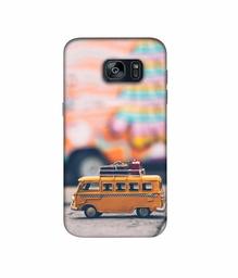 Amazon Brand - Solimo Designer Toy Bus 3D Printed Hard Back Case Mobile Cover for Samsung Galaxy S7 Edge