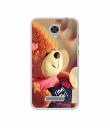 Amazon Brand - Solimo Designer Teddy Bear UV Printed Soft Back Case Mobile Cover for Panasonic Eluga i2 Active