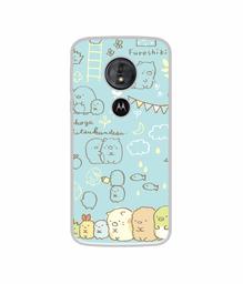 Amazon Brand - Solimo Designer Random UV Printed Soft Back Case Mobile Cover for Motorola Moto G6 Play/Motorola Moto E5