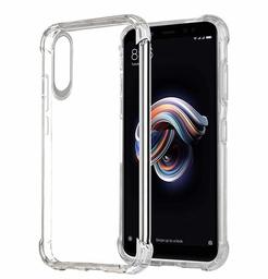 (Renewed) Amazon Brand - Solimo Protective Mobile Cover (Soft & Flexible Back Case) for Samsung Galaxy A70 (Transparent)