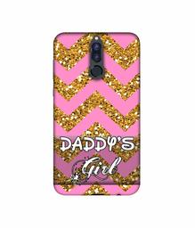 Amazon Brand - Solimo Designer Daddy's Girl 3D Printed Hard Back Case Mobile Cover for Huawei Honor 9i