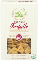 Whole Foods Market Farfalle Bio 473 ml