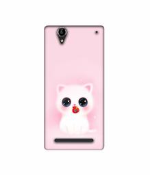 Amazon Brand - Solimo Designer Kitty 3D Printed Hard Back Case Mobile Cover for Sony Xperia T2 Ultra