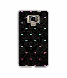 Amazon Brand - Solimo Designer Heart Texture UV Printed Soft Back Case Mobile Cover for Samsung Z4