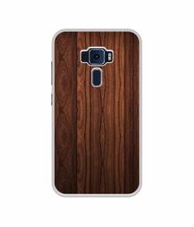 Amazon Brand - Solimo Designer Wooden Texture UV Printed Soft Back Case Mobile Cover for Asus Zenfone 3 ZE520KL