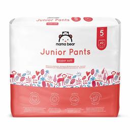 Amazon-Marke: Mama Bear Höschenwindeln Junior - Gr. 5 (13-20kg), 1-er Pack (1x40 Stück)