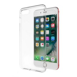 Amazon Brand - Solimo Mobile Cover (Soft & Flexible Back case) for iPhone 8 Plus/iPhone 7 Plus (Transparent)