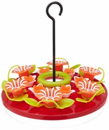 AmazonBasics Hummingbird Feeder - 12 Stations (Renewed)