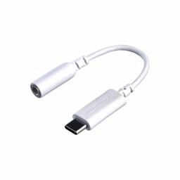 AmazonBasics USB-C to 3.5 mm Headphone Jack Adapter, White