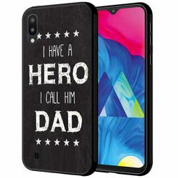 Amazon Brand - Solimo Designer Real Hero DAD Printed Hard Back Case Mobile Cover for Samsung Galaxy M10 (D1169)