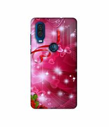 Amazon Brand - Solimo Designer Love 3D Printed Hard Back Case Mobile Cover for Motorola One Vision