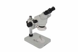 AmazonBasics Professional Binocular Stereo Zoom Microscope, WH10x Eyepieces, 3.5X-45X Magnification, 0.7X-4.5X Zoom Objective (Renewed)