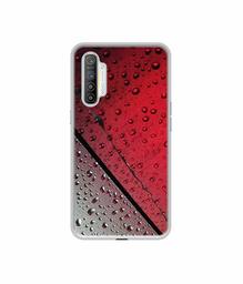 Amazon Brand - Solimo Designer Water Drop On Glass UV Printed Soft Back Case Mobile Cover for Realme XT