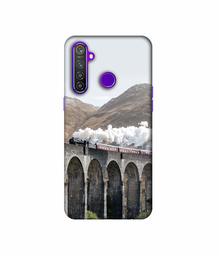 Amazon Brand - Solimo Designer Steam Train 3D Printed Hard Back Case Mobile Cover for Realme 5 Pro