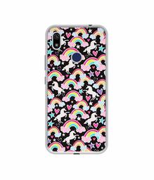 Amazon Brand - Solimo Designer Unicorn Texture UV Printed Soft Back Case Mobile Cover for Gionee F9