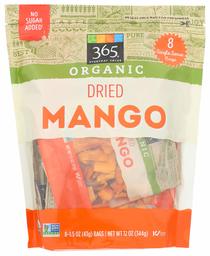 365 Everyday Value, Organic Dried Mango, 1.5 oz, 8 ct