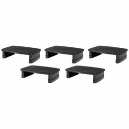 AmazonBasics Adjustable Monitor Stand, 5-Pack