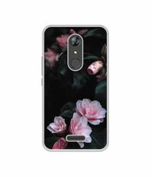 Amazon Brand - Solimo Designer Dark Flowers Photography UV Printed Soft Back Case Mobile Cover for Micromax Selfie 2 Note Q4601