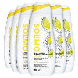 Amazon Brand: Solimo 2-in-1 Anti-Dandruff Shampoo and Conditioner