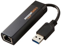 Amazon Basics - Adaptador USB a Ethernet (renovado), USB 3.0, 1-Paquete