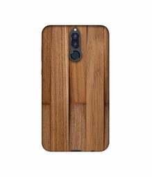 Amazon Brand - Solimo Designer Wooden Art 3D Printed Hard Back Case Mobile Cover for Huawei Honor 9i