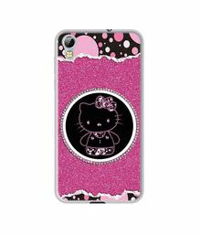 Amazon Brand - Solimo Designer Kitty with Glitter UV Printed Soft Back Case Mobile Cover for Techno i3