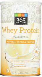 365 EVERYDAY VALUE Vanilla Whey Protein Powder, 13.9 OZ