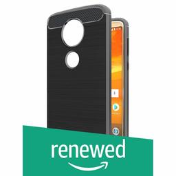 (Renewed) Amazon Brand - Solimo Protective Mobile Cover (Soft & Flexible Back case) for Moto E5 Plus (Black)