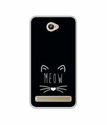 Amazon Brand - Solimo Designer Meow UV Printed Soft Back Case Mobile Cover for 10.or D2