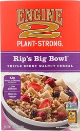 Engine 2, Rip's Big Bowl, Triple Berry Walnut Cereal, 13 oz