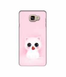 Amazon Brand - Solimo Designer Kitty 3D Printed Hard Back Case Mobile Cover for Samsung Galaxy A9 Pro