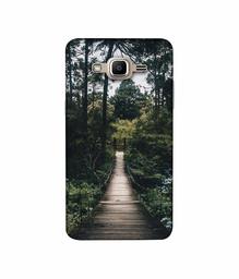 Amazon Brand - Solimo Designer Wooden Bridge 3D Printed Hard Back Case Mobile Cover for Samsung Galaxy J2 Prime