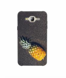 Amazon Brand - Solimo Designer Pineapple 3D Printed Hard Back Case Mobile Cover for Samsung Galaxy J2 (2016)