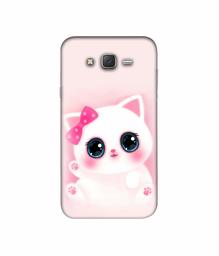 Amazon Brand - Solimo Designer Babby Kitty 3D Printed Hard Back Case Mobile Cover for Samsung Galaxy J5