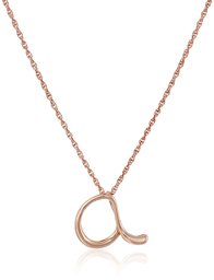 14k Rose Gold Plated Sterling Silver