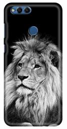 Amazon Brand - Solimo Designer Lion Design 3D Printed Hard Back Case Mobile Cover for Huawei Honor 7X