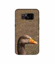 Amazon Brand - Solimo Designer Duck Face 3D Printed Hard Back Case Mobile Cover for Samsung Galaxy S8 Plus