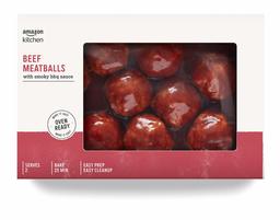 Amazon Kitchen, Beef Meatballs, 13 oz