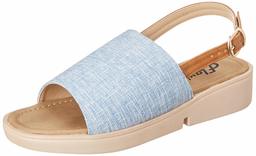 Flavia Women's Blue Fashion Sandals-8 UK (40 EU) (9 US) (FL134/BLU)