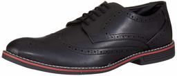 Amazon Brand - Symbol Men's Black PU Formal Shoes - 9 UK (AZ-SY-439)