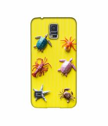 Amazon Brand - Solimo Designer Sea Animals 3D Printed Hard Back Case Mobile Cover for Samsung Galaxy S5 i9600