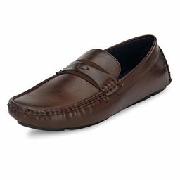 Stanton Men's Brown Loafers-6 UK (40 EU) (7 US) (FK/YT1899/BRW)