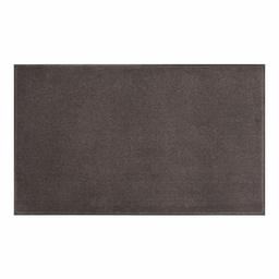 AmazonBasics Cut-Pile Polypropylene Commercial Carpet Vinyl-Backed Mat 2X3 Charcoal