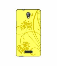 Amazon Brand - Solimo Designer Sunflower Pattern 3D Printed Hard Back Case Mobile Cover for Micromax Canvas Pace 4G Q416