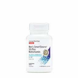 Informed Nutrition by GNC Men's Smartsource 50-plus Multivitamin, 60 Count