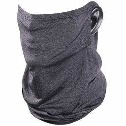 BINACL Neck Gaiter Filter Ear Loops Bandana, Men Women Seamless Ice Silk Ear Loops Rave Face Mask Pure Color Dust Wind UV Protection Lightweight Quick Dry Breathable Scarf Sports Headwear Balaclava