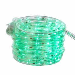 AmazonBasics 210 LED per interni ed esterni, verde corda, 20 piedi