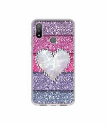 Amazon Brand - Solimo Designer Stone Heart UV Printed Soft Back Case Mobile Cover for Panasonic Eluga X1